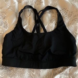 Lululemon black bra size 4